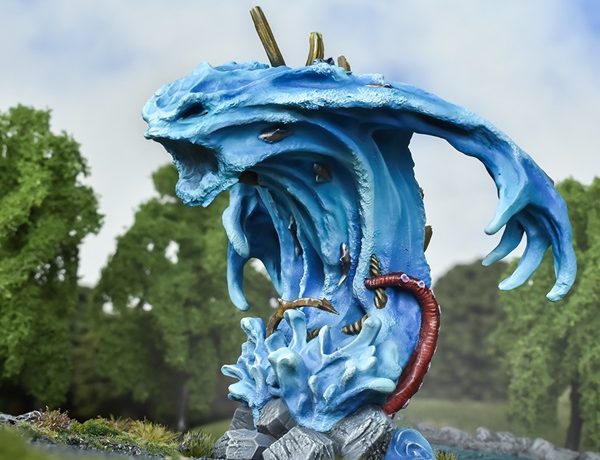 Kings of War - Greater Water Elemental :www.mightylancergames.co.uk