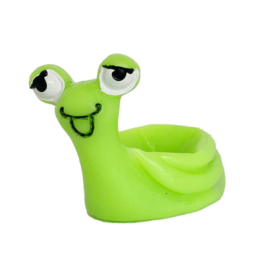 Lucky Snail D20 Holder Green