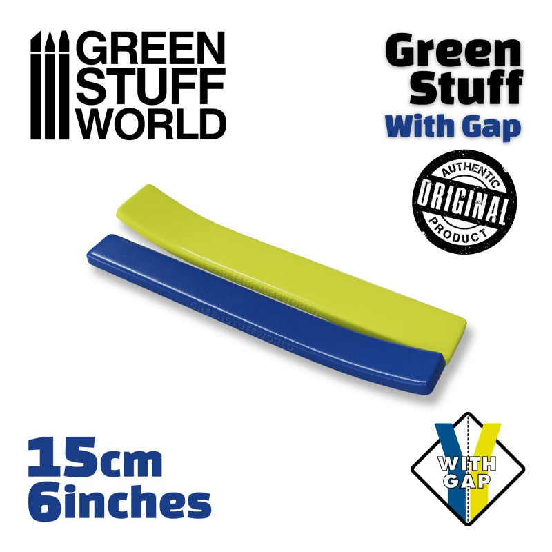 Green Stuff With Gap 6" Modelling Putty