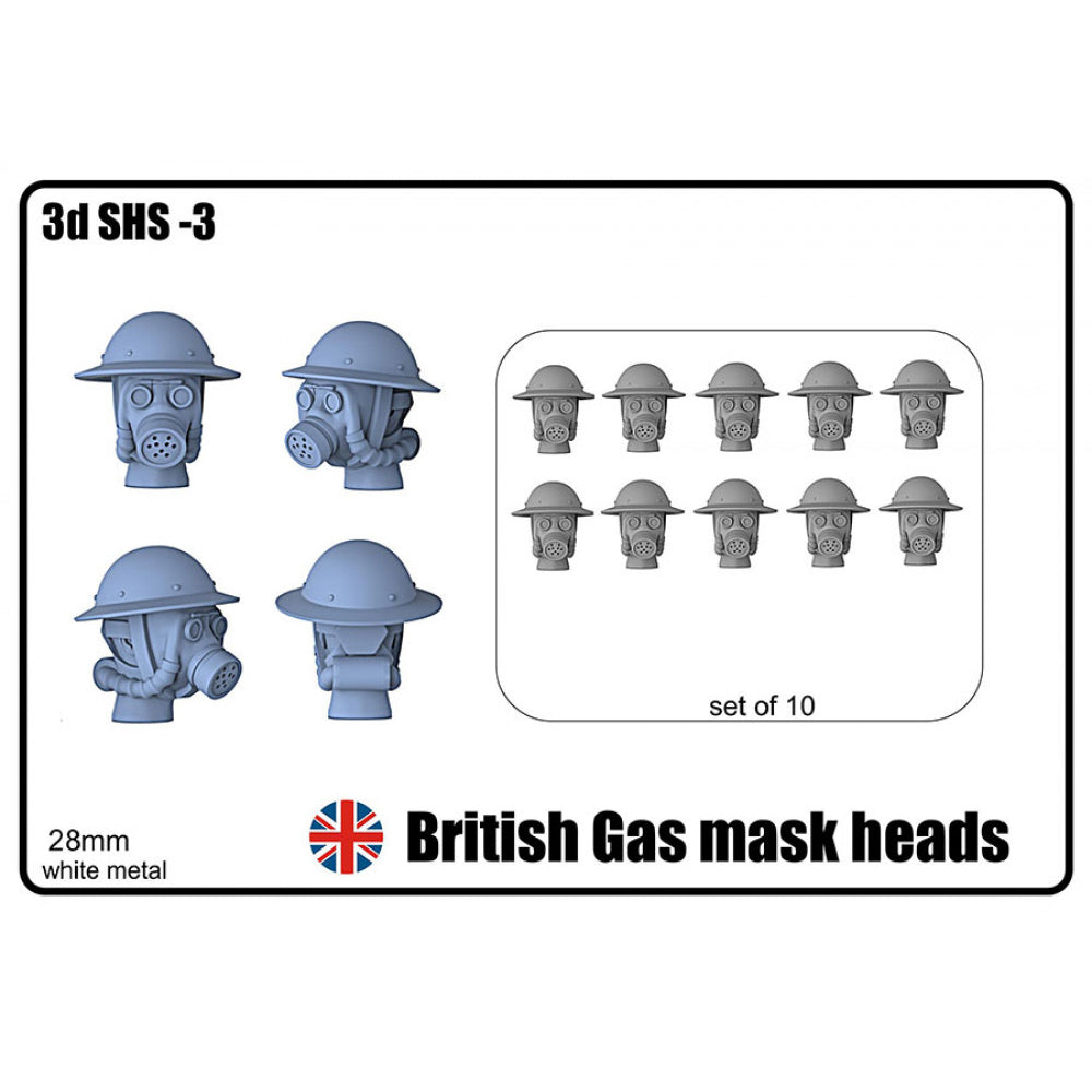 British Gas Mask Heads - Secrets of the Third Reich