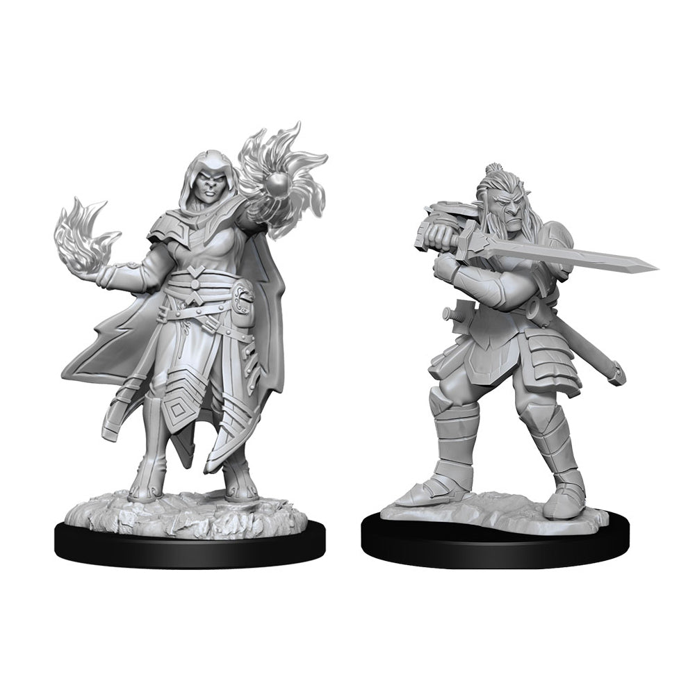 Hobgoblin Fighter & Wizard D&D Nolzur' Marvelous Unpainted Miniatures