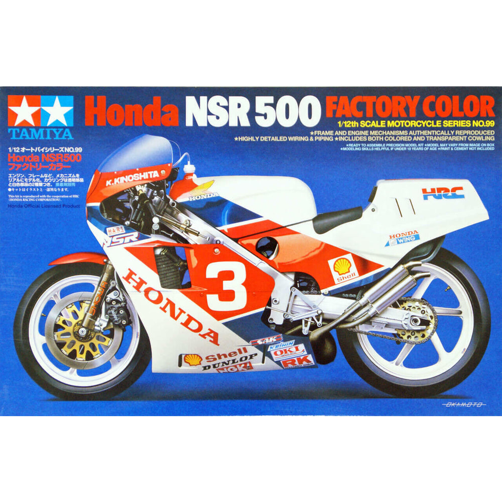 Honda NSR 500 - Tamiya 1/12 Scale Model Kit