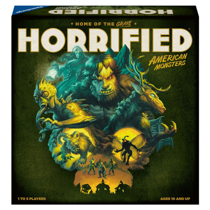 Horrified American Monsters Coop Board Game