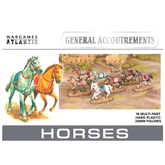 Horse Miniatures Set - General A...