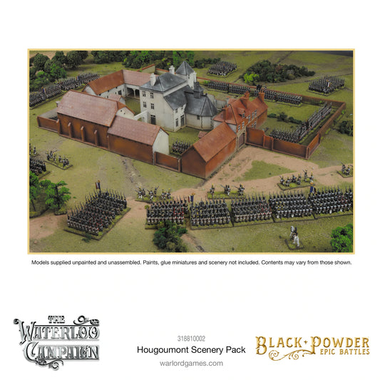 Hougoumont MDF Scenery Set