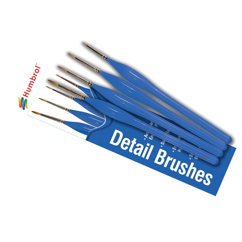 Humbrol Sable Hair Detail Brushes