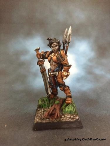 89005 - Amiri, Iconic Barbarian (Pathfinder Bones) :www.mightylancergames.co.uk