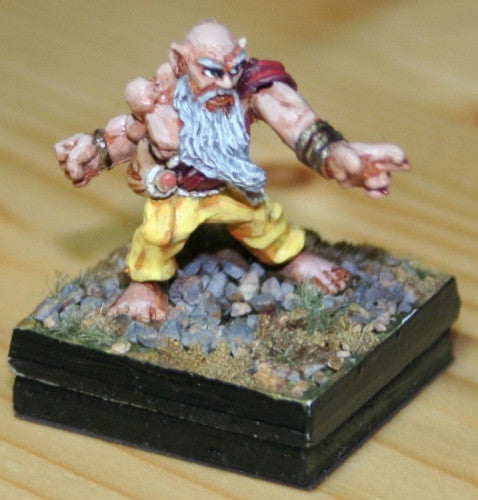 Reaper DHL 03044: Burl Oakfist, Dwarf Monk: www.mightylancergames.co.uk