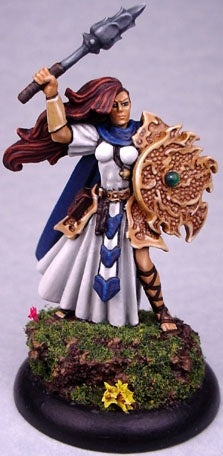 02999: Sister Kendra, Cleric sculpted by Dennis Mize, painted by Alison Bailey