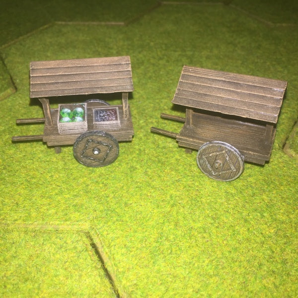 MARKET CART (PLAIN) - IRON GATE SCENERY