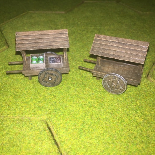 A pack of two Market Carts by Ir...