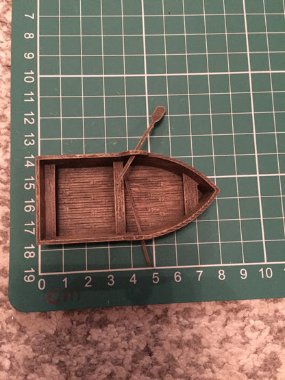 Small Rowboat - Iron Gate Scenery (IGS B1) :www.mightylancergames.co.uk