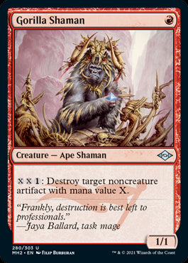 Gorilla Shaman Foil-Etched