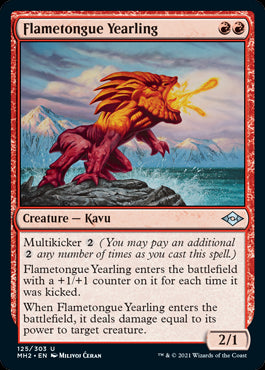 Flametongue Yearling Foil