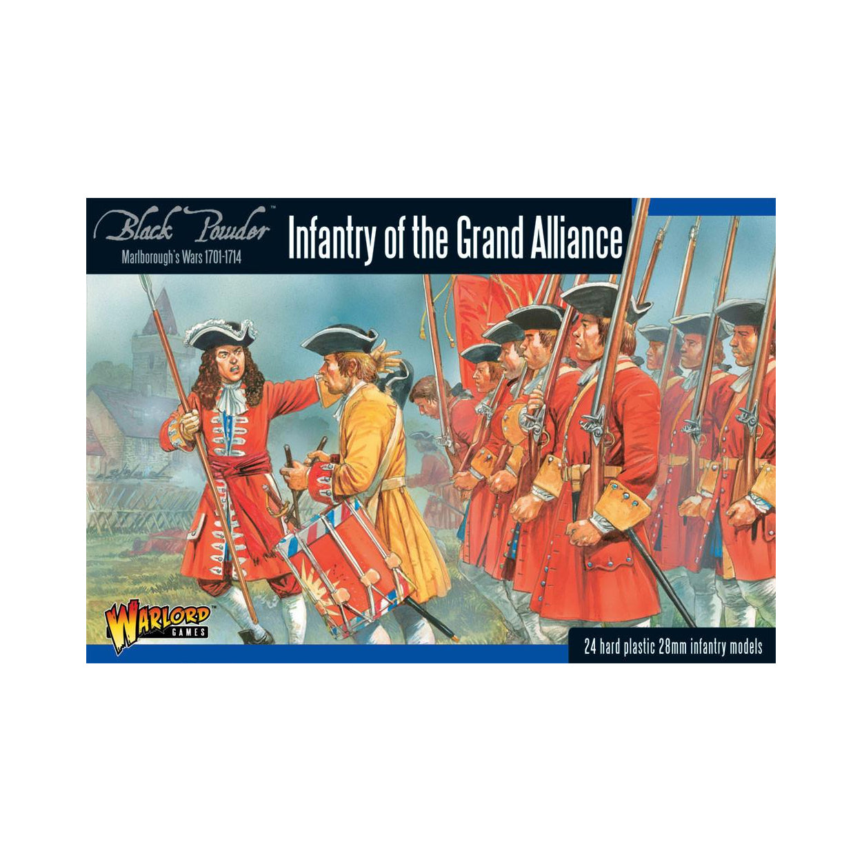 Infantry Of The Grand Alliance Black Powder