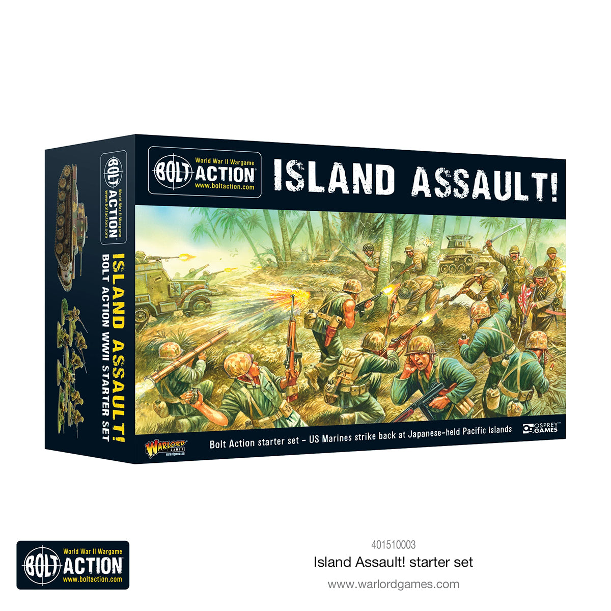 Island Assault Bolt Action Starter Set 2 Player