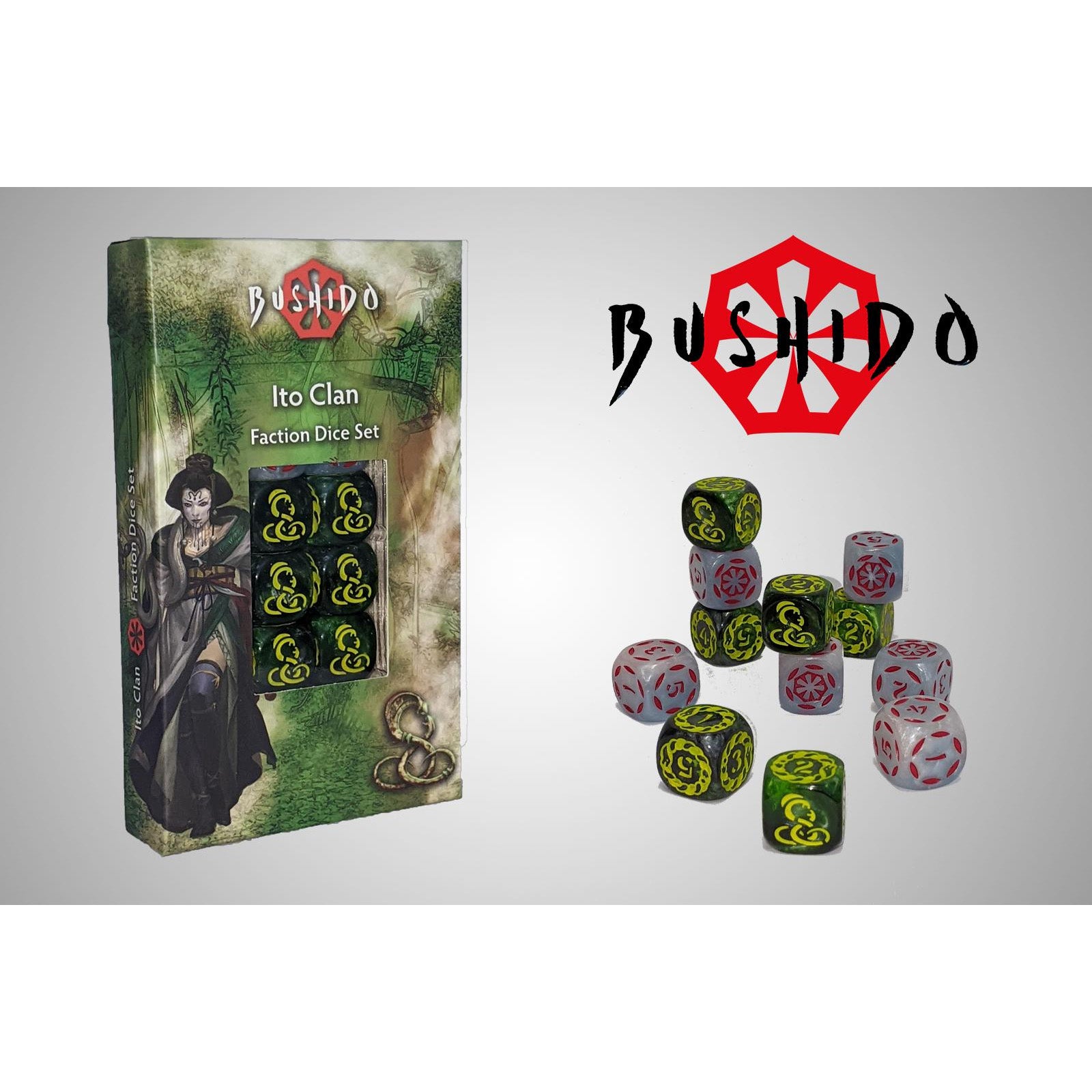 Ito Clan Faction Dice Set Bushido