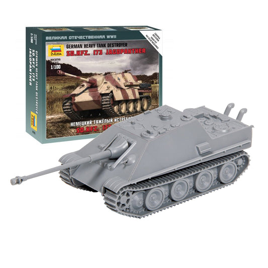 German Jagdpanther Heavy Tank Destroyer 1/100 Scale Push Fit Model