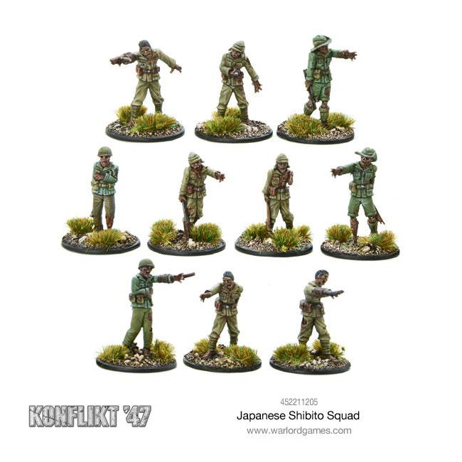 Painted Japanese Shibito Squad Example