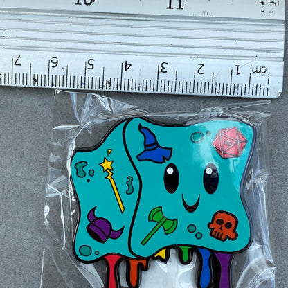 Pansexual Gelly Cube Enamel Pin Badge