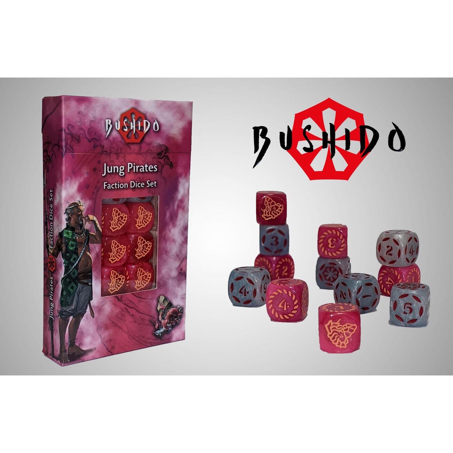 Jung Pirates Faction Dice Set Bushido