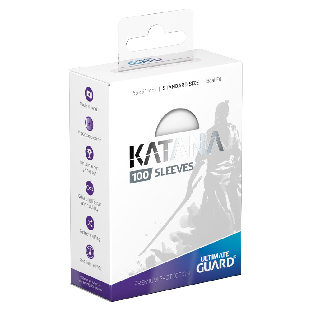 Ultimate Guard Transparent Katana Sleeves 100ct