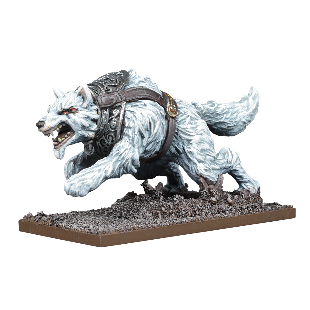 Tundra Wolves - Kings of War :www.mightylancergames.co.uk