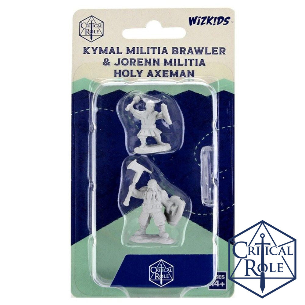 Kymil & Jorenn Militia - Critical Role Wizkids Minis