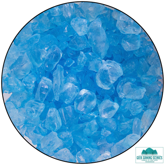 Glass Shards -Light Blue 4-10mm ...