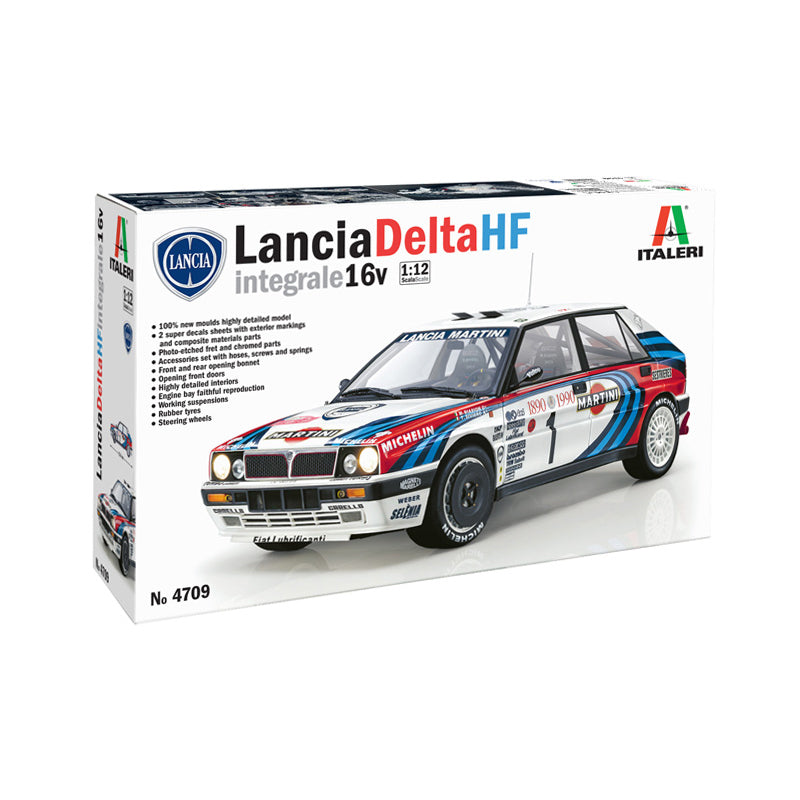 Lancia Delta HF - Italeri 1/12 Scale Rally Car Kit