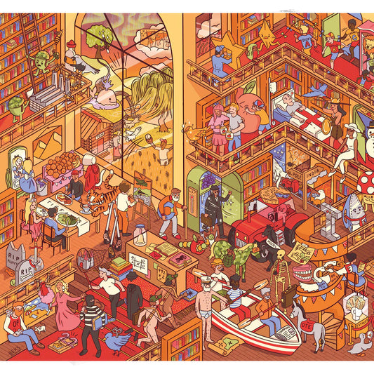 Mayhem In The Library 1000 Piece...