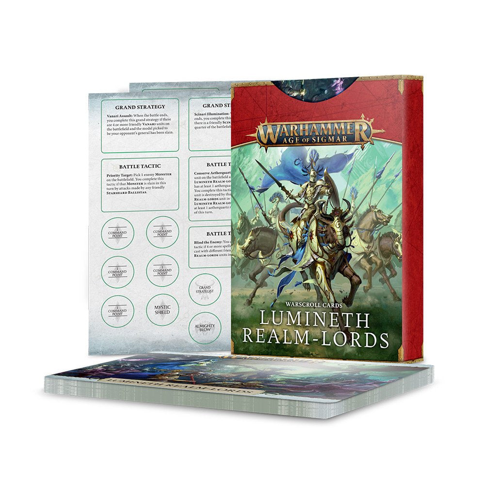 Lumineth Realm-Lords Warscroll Cards