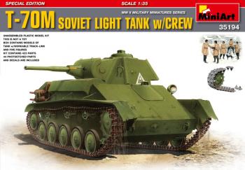 T-70M Soviet Light Tank - w/crew...