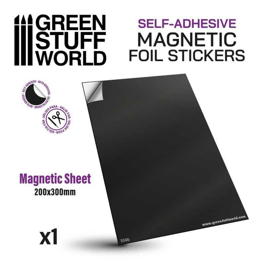 Magnetic Sheet - Self Adhesive -...