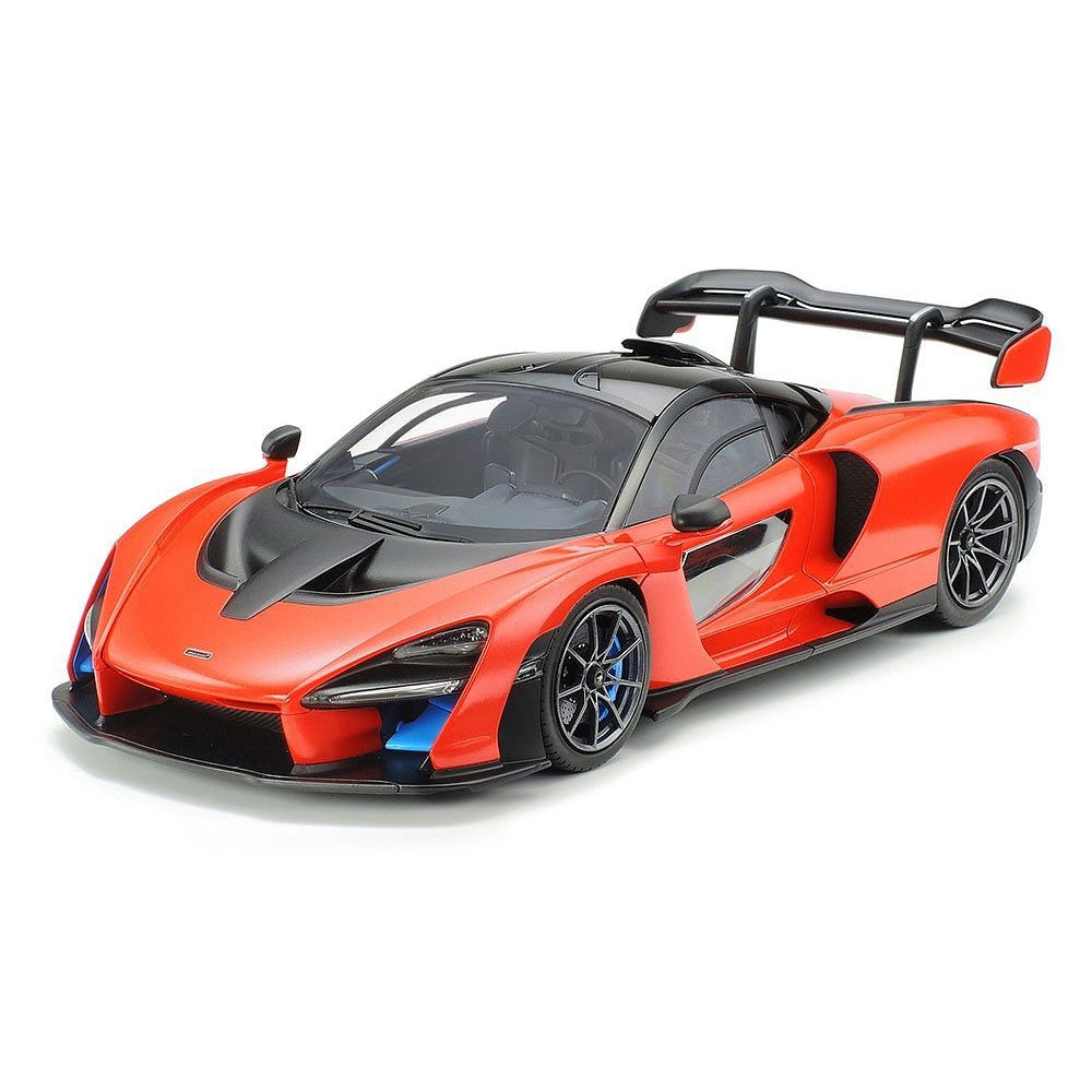 European Spec Red Mclaren Senna Scale Model