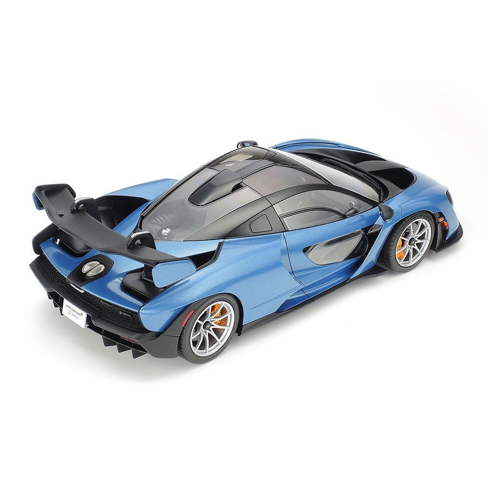 US Spec Blue Mclaren Senna Scale Model