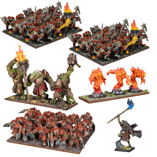 Salamander Mega Army - Kings Of War