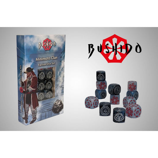 Minimoto Clan Faction Dice Set Bushido