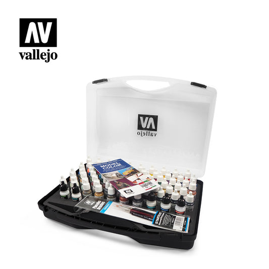 Model Color Set - Vallejo Case -...