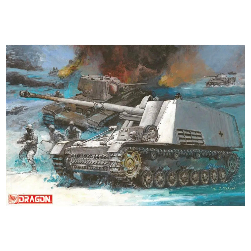 Sd.Kfz.164 Nashorn 4-in-1 Kit - Dragon 1:35 Scale Tank