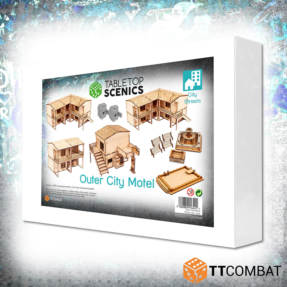 Outer City Motel Tabletop Scenics Bundle