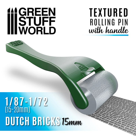 Dutch Bricks 15mm Textured Rolli...