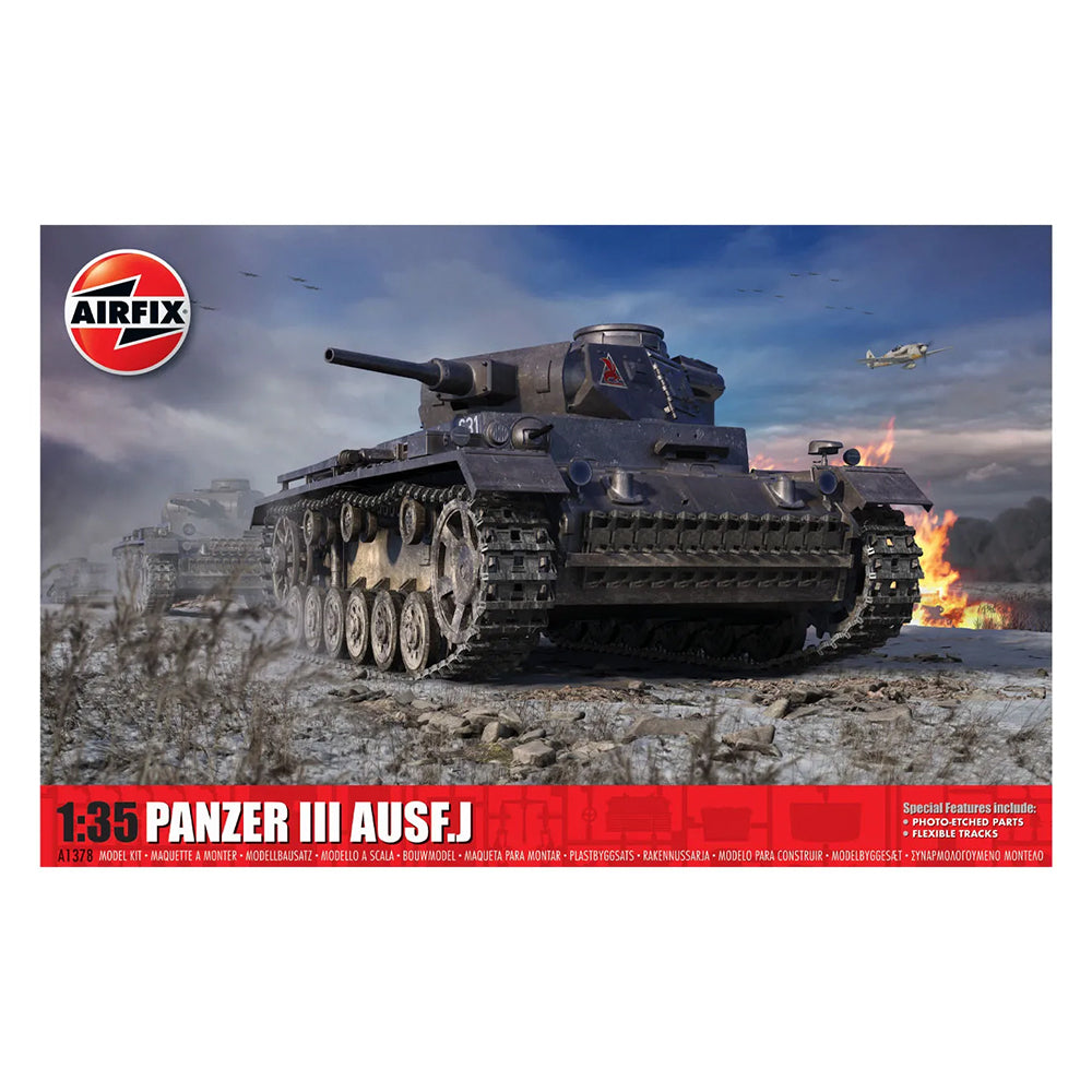 Airfix Panzer III AUSF.J 1:35 Scale Model