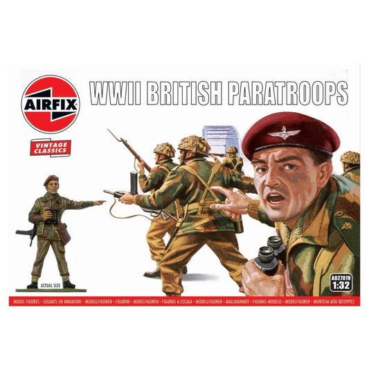 Airfix WWII British Paratroops -...