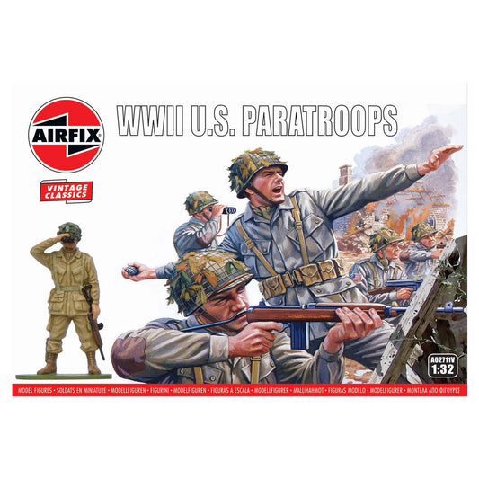 Airfix WWII US Army Paratroops -...