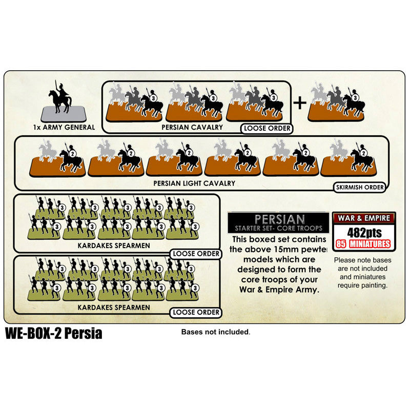 What's Inside the War & Empire Achaemenid Persian Starter Army?