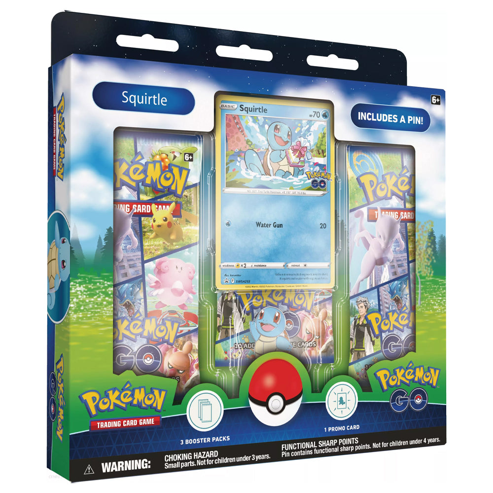 Pokémon Go Squirtle Pin Boxes