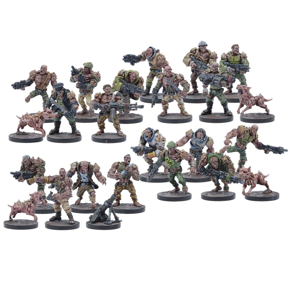 Painted Examples of Firefight Plague Zombies