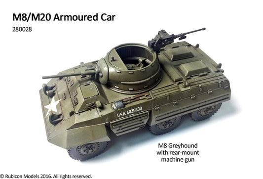 M8 / M20 Armoured Car - USA (Rub...