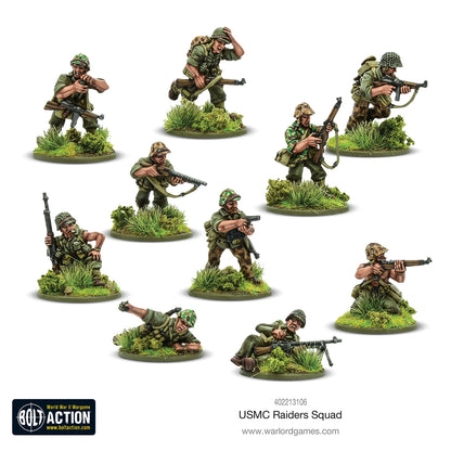 Elite US Marine Raider Miniatures Bolt Action 